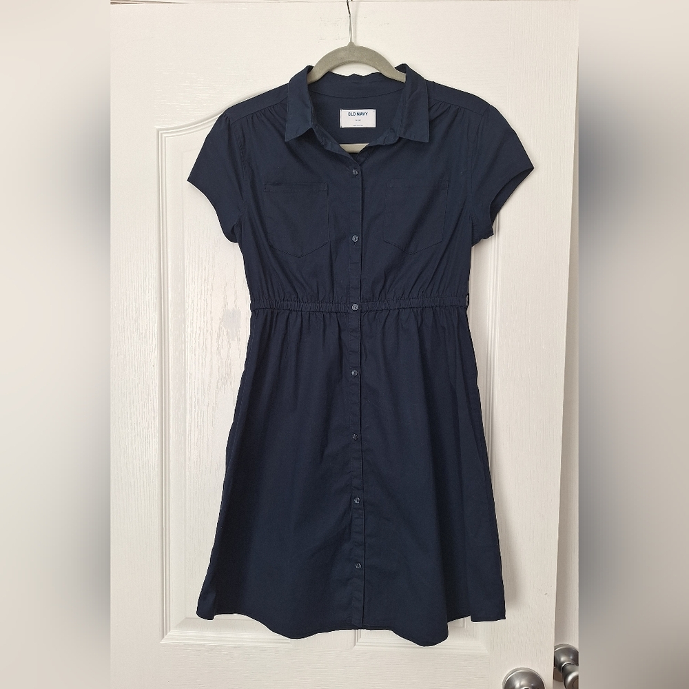 Old Navy Dark Blue Mini Dress